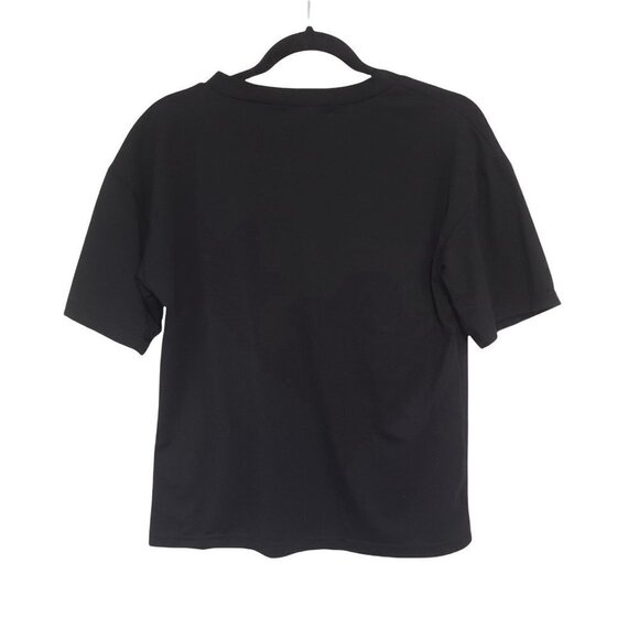 Harley Davidson Short Sleeves Women Black Top Size Small - Picture 2 of 8